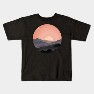 Mountains Are My Life Kids T-Shirt